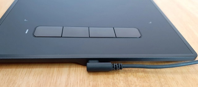 Puerto USB de tableta grafica xp-pen star g960s plus